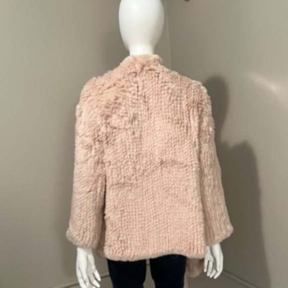 H Brand Ashleigh Rabbit Fur Coat, Size M - Worn only once! - Picture 6 of 12